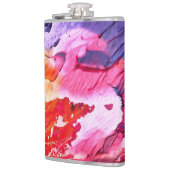 Abstracte achtergrond heupfles (Links)