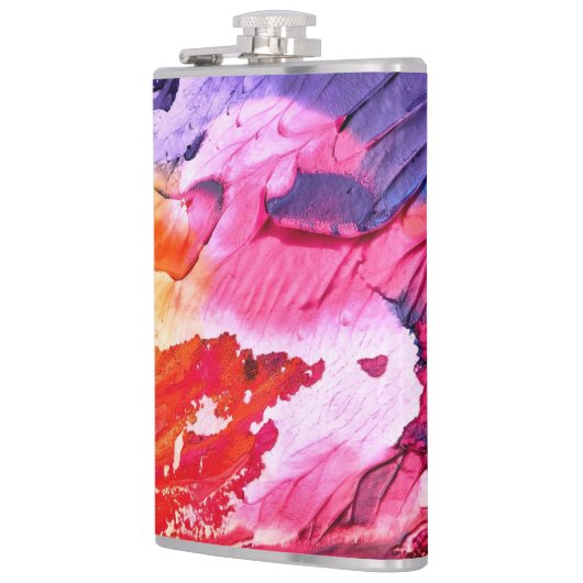 Abstracte achtergrond heupfles (Links)