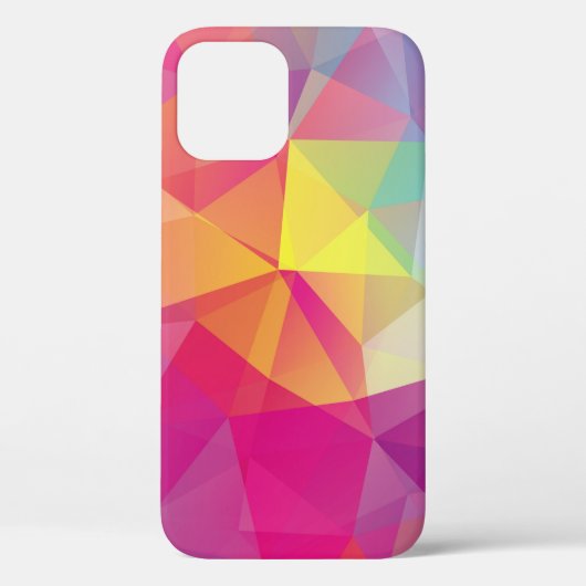 Abstracte achtergrond, hipster, kleur, funk,o Case-Mate iPhone case (Achterkant)