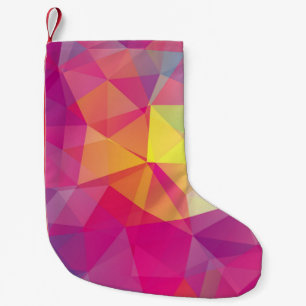 Abstracte achtergrond, hipster, kleur, funk,o kleine kerstsok