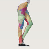 Abstracte achtergrond leggings (Rechts)