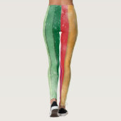Abstracte achtergrond leggings (Achterkant)