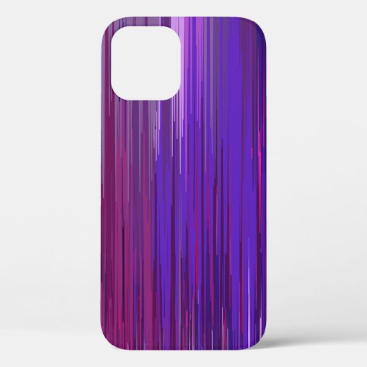 Abstracte achtergrond met dunne paarse verticale l Case-Mate iPhone case (Achterkant)