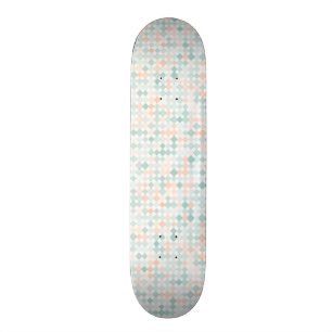 Abstracte achtergrond met gemengde kleine vlekken skateboard