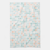 Abstracte achtergrond met gemengde kleine vlekken theedoek (Verticaal)