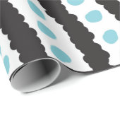 Abstracte achtergrond met handtekening 3 cadeaupapier (Rol Hoek)