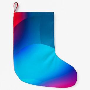 Abstracte achtergrond met kleurrijke gradiënt. Vib Kleine Kerstsok