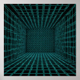 Abstracte achtergrond poster