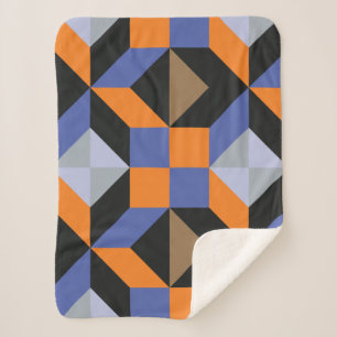  abstracte achtergrond sherpa deken