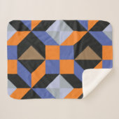  abstracte achtergrond sherpa deken (Voorkant (horizontaal))