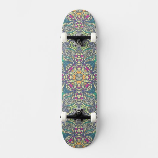 Abstracte achtergrond skateboard (Voorkant)