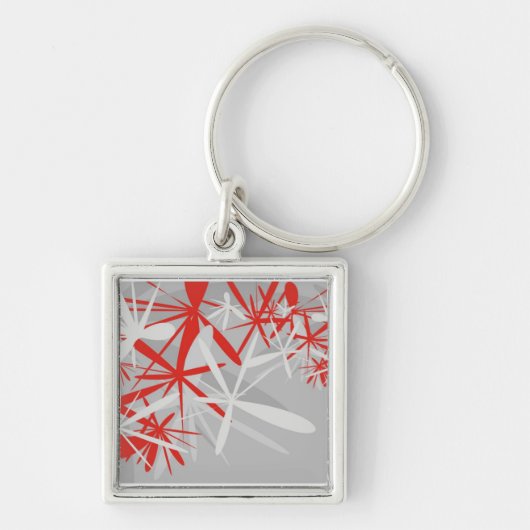 Abstracte achtergrond sleutelhanger (Voorkant)
