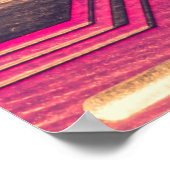 Abstracte achtergrond van elektronische schakeling poster (Hoek)