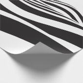 Abstracte achtergrond van golven. 3D optische illu Cadeaupapier (Hoek)