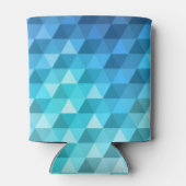 Abstracte achtergrond van mozaïekpatroon blikjeskoeler (Achterkant)