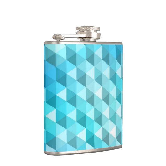 Abstracte achtergrond van mozaïekpatroon heupfles (Rechts)