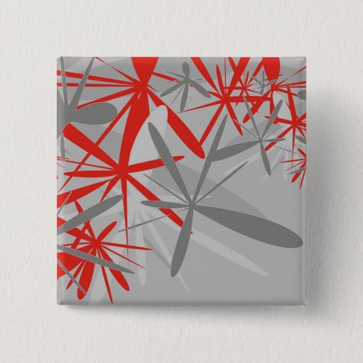 Abstracte achtergrond vierkante button 5,1 cm (Voorkant)