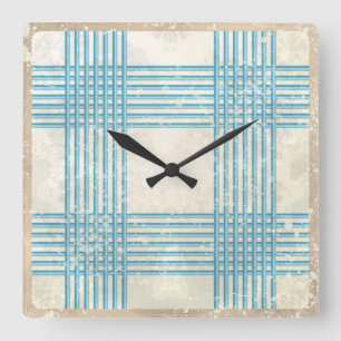 Abstracte achtergrond vierkante klok