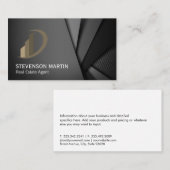 Abstracte achtergrond visitekaartje (Voorkant / Achterkant)