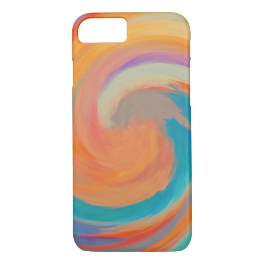Abstracte achtergrond voor kleurrijke kunstdraden Case-Mate iPhone case (Achterkant)