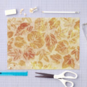 Abstracte achtergrond, waterverf, bladeren tissuepapier (Craft)