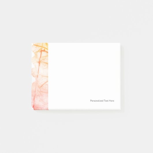 abstracte achtergrond waterverf post-it® notes (Voorkant)