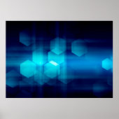 abstracte achtergronden, Abstracte matrix zoals ba Poster (Voorkant)