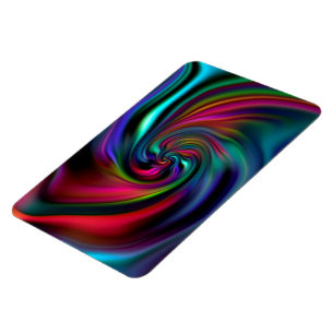 Abstracte achtergrondspiraaltjes Zacht I Magneet