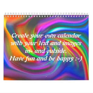 Abstracte achtergrondspiraaltjes zacht II + jouw t Kalender