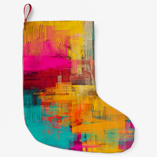 Abstracte achtergrondstructuur. 2d illustratie. ui kleine kerstsok