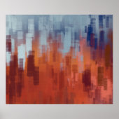 Abstracte achtergrondstructuur. 2d illustratie. ui poster (Voorkant)