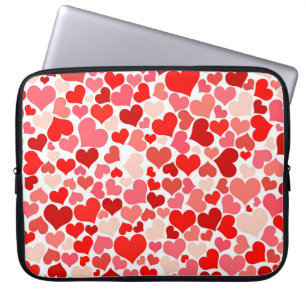 Abstracte achtergrondversiering laptop sleeve