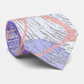 abstracte achtergrondwaterverf stropdas (Opgerold)