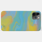 Abstracte acrylstroom - zomerpauzes Case-Mate iPhone case (Achterkant (horizontaal))