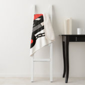 ABSTRACTE ACTIE | Lover Home Sherpa Deken (In situ)