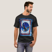Abstracte adelaar t-shirt (Voorkant volledig)