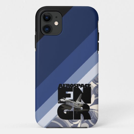 Abstracte Aerospace Engineering iPhone Case (Achterkant)