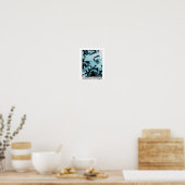 Abstracte afbeelding met canvas 8 x 10 afdrukken poster (Keuken)