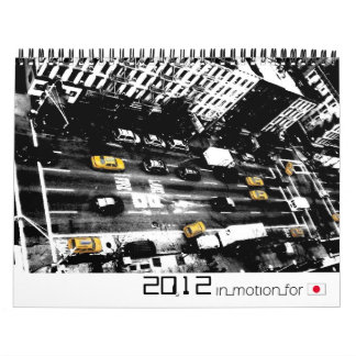 Abstracte afbeeldingen 2012 (InMotionForJapan-reek Kalender