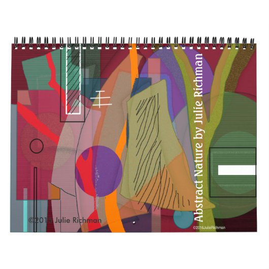 Abstracte Afbeeldingen Agenda Kalender (Hoes)
