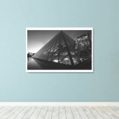 Abstracte afdruk van dakcanvas canvas afdruk (Insitu (Houten vloer))