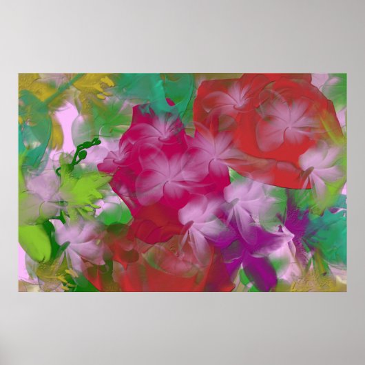 Abstracte afdruk van kunstcanvas poster (Voorkant)