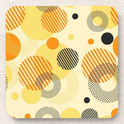 Abstracte afdruk van plastic Onderzetter (Voorkant)