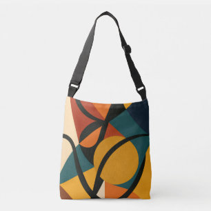 Abstracte Afrikaanse Tote Crossbody Tas