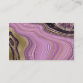 Abstracte Agate Wishing Well V3 Mauve ID827 Informatiekaartje (Achterkant)