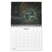 abstracte agenda 2010 kalender (Mar 2027)
