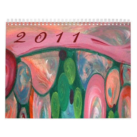 abstracte agenda 2011 kalender (Hoes)