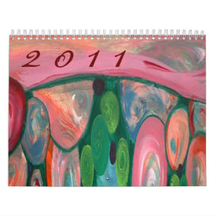 abstracte agenda 2011 kalender