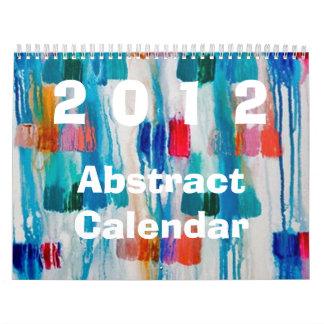 abstracte agenda 2012 kalender