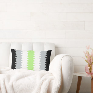 Abstracte Agender Pride Flag Kussen